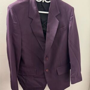 Men's Purple Blazer (Excellent Condition, Size 42S)
